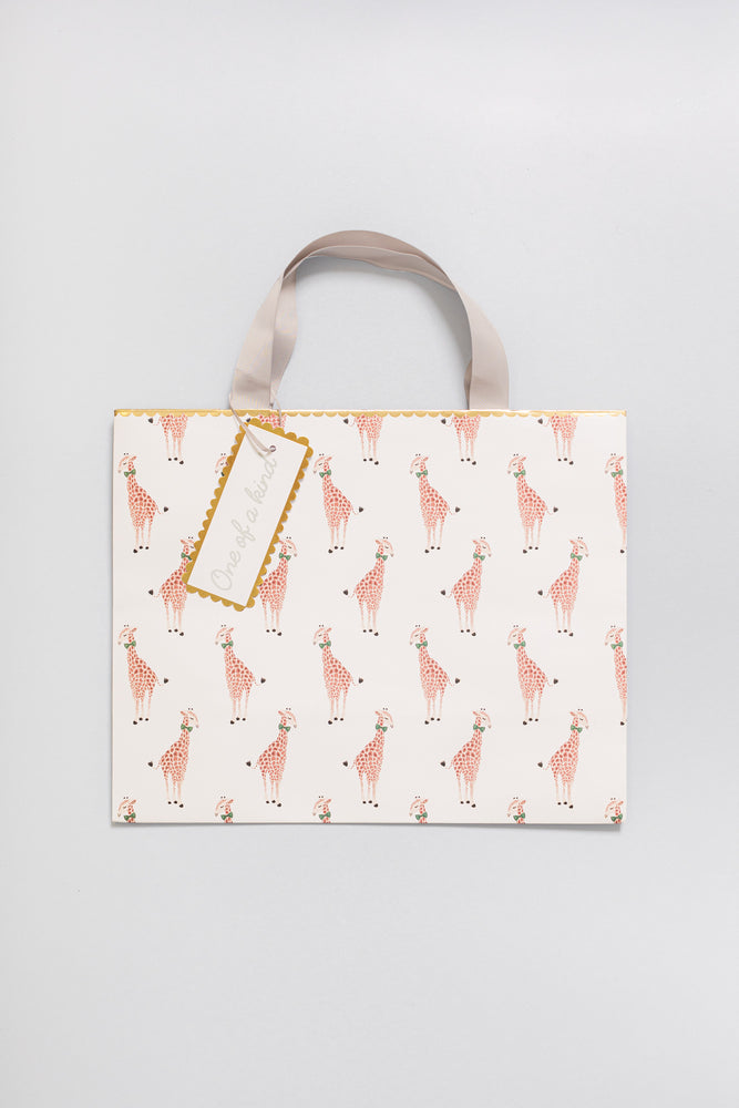 Yvonne Ellen Mini Giraffe Gift Bag (Medium)