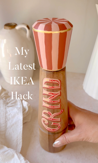 IKEA Hack: Upcycled Pepper Grinder