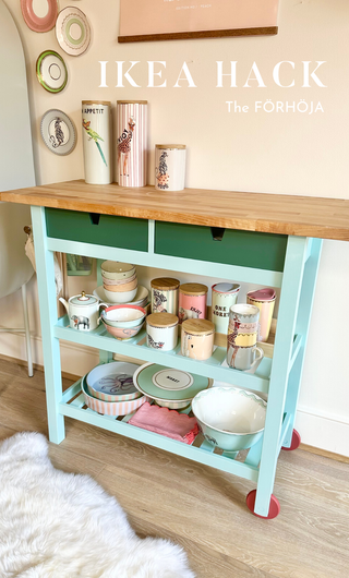 IKEA HACKS: THE FORHOJA UPCYCLE