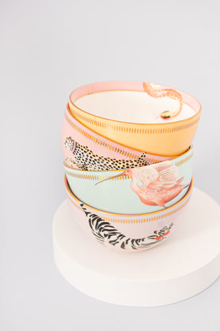 Yvonne Ellen Animal Cereal Bowls (Set of 4)