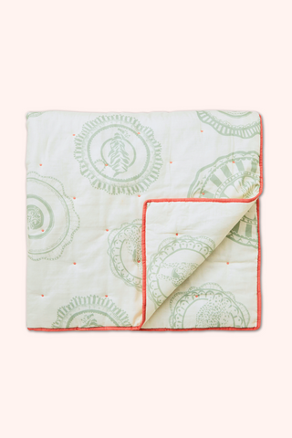 Yvonne Ellen Vintage Plates Throw