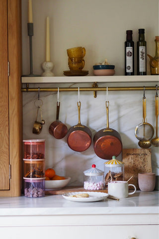 Stacking Glass Storage Jars (Set of 3)