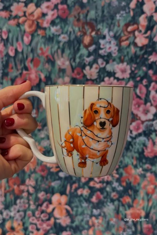 Yvonne Ellen Sausage Doggie Large Mug