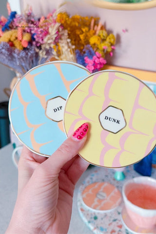 Party Ring Coasters (Set of 4)