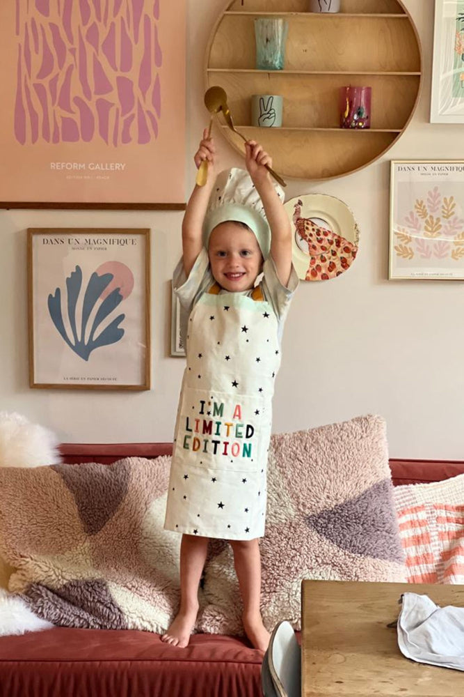 Yvonne Ellen Mini Kid's 'Limited Edition' Apron and Chef Hat