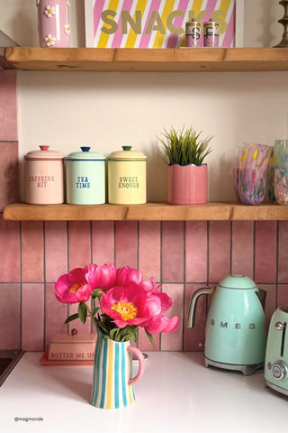 Yvonne Ellen Enamel Storage Tin (Sugar)