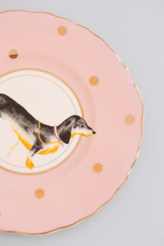 Yvonne Ellen Doggie Sandwich Plate 23cm
