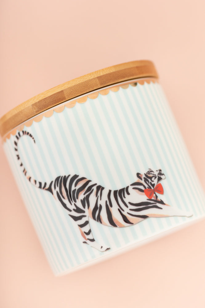 Yvonne Ellen Tiger Storage Jar (Small