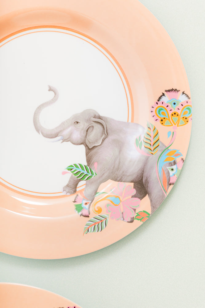 
                
                    Load image into Gallery viewer, Yvonne Ellen Animal Picnic Dinner Plates (Set of 4)
                
            