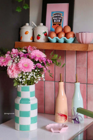 Yvonne Ellen Ceramic Oil and Vinegar Set