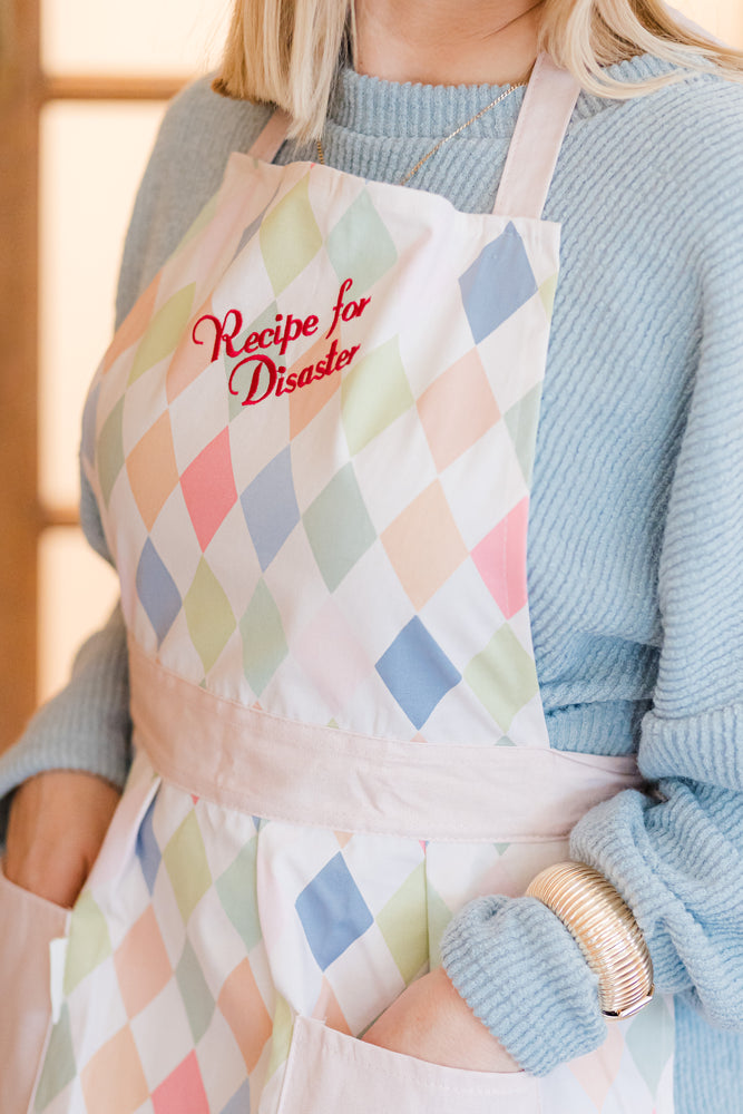 Yvonne Ellen Harlequin Apron