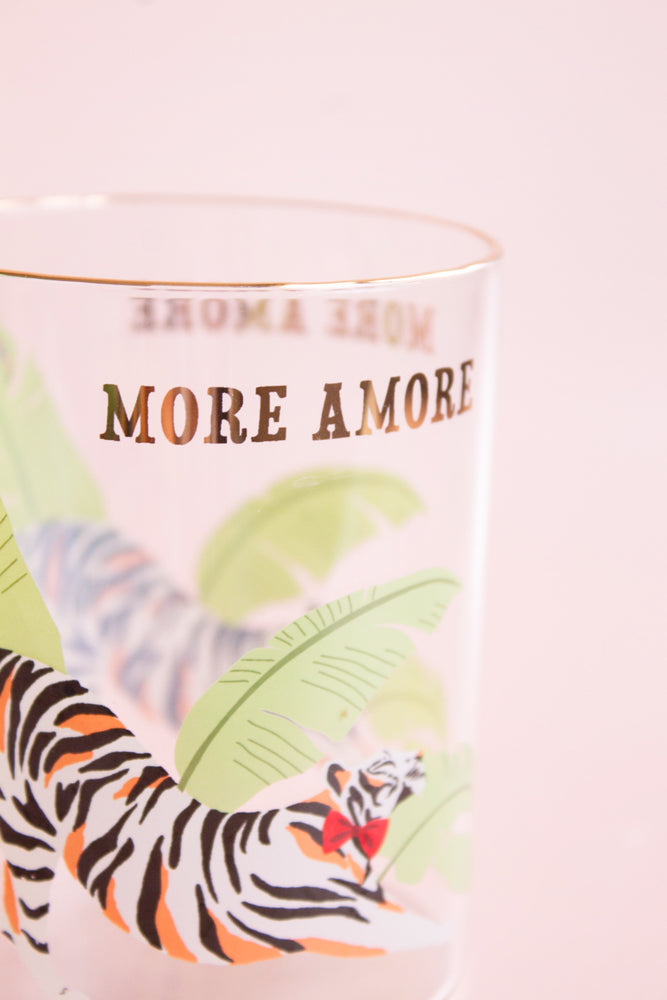 Yvonne Ellen Tiger Glass Mug