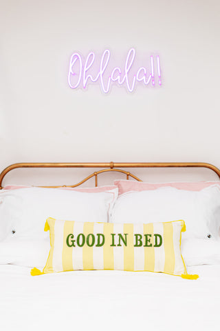 Yvonne Ellen Good in Bed Cushion