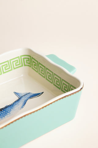 Yvonne Ellen Whale Rectangular Roaster (Small)