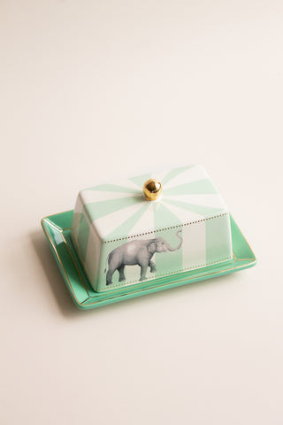 Yvonne Ellen Elephant Butter Dish