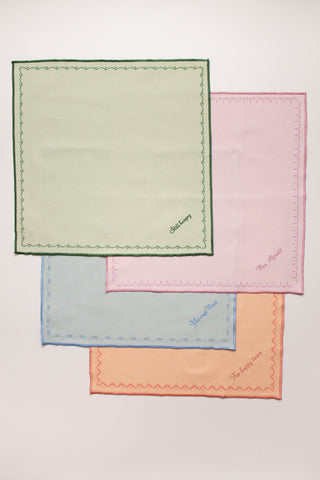 Yvonne Ellen Slogan Napkins (Set of 4)