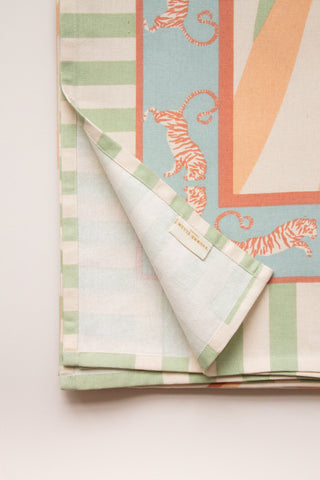 Yvonne Ellen Tiger Tablecloth