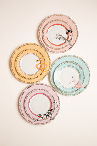 Yvonne Ellen Animal Side Plates 20cm (Set of 4)