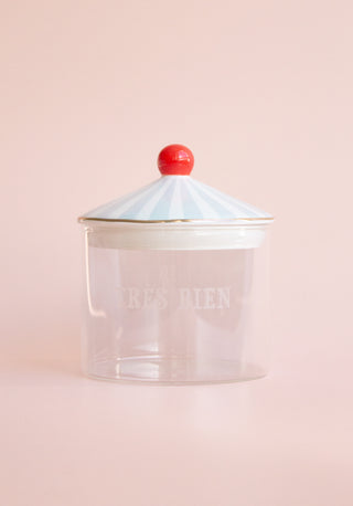 Tres Bien Glass Small Storage Jar