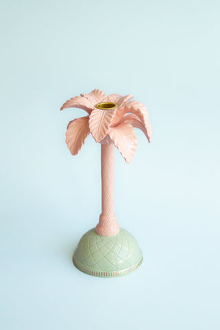Palm Candlestick Holder
