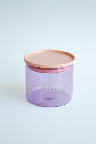 Stacking Glass Storage Jars (Set of 3)