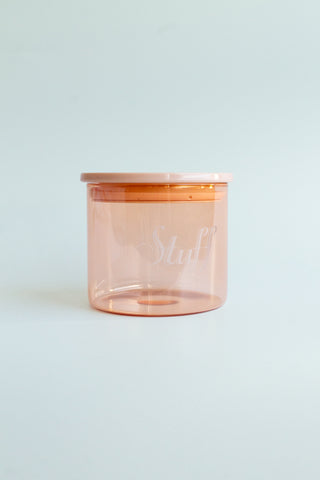 Stacking Glass Storage Jars (Set of 3)