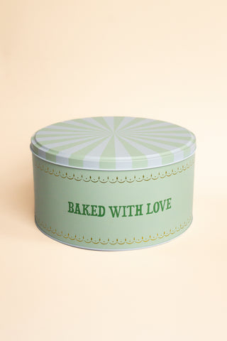 Slogan Cake Tins (Set of 2)