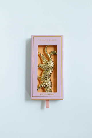 Cheetah Bottle Opener
