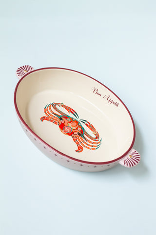 Crab Oval Roaster