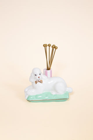 Poodle Cocktail Pick Holder