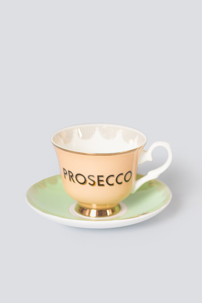Yvonne Ellen Prosecco Teacup and Saucer