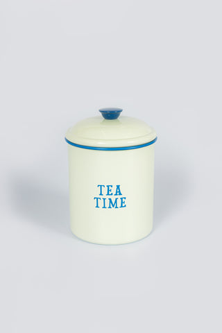 Yvonne Ellen Enamel Storage Tin (Tea)
