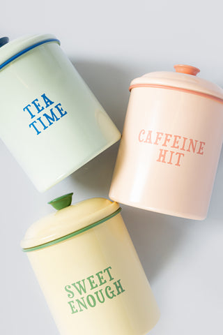 Yvonne Ellen Enamel Storage Tin (Tea)