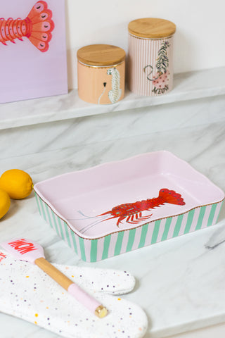 Yvonne Ellen Lobster Large Rectangular Dish