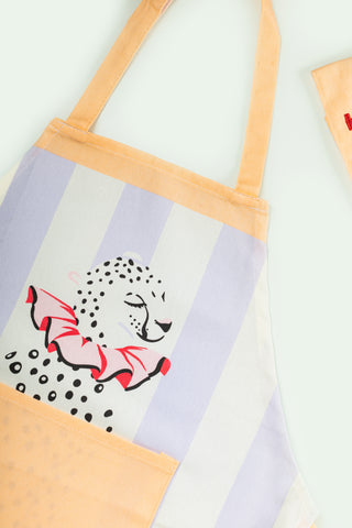 Yvonne Ellen Mini Kid's 'Meow' Apron and Chef Hat