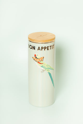 Yvonne Ellen Parrot Storage Jar (Large)
