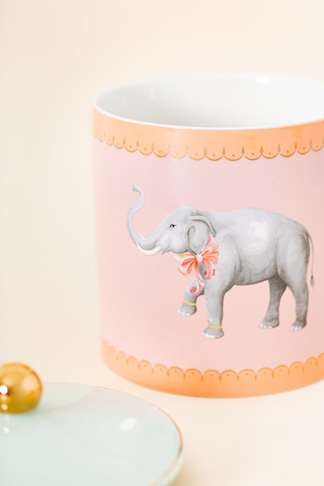 
                
                    Load image into Gallery viewer, Yvonne Ellen Elephant Biscuit Jar
                
            