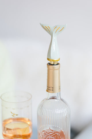 Yvonne Ellen Whale Bottle Stopper