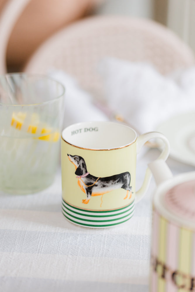 Yvonne Ellen Doggie Teapot & 2 Small Mug Set