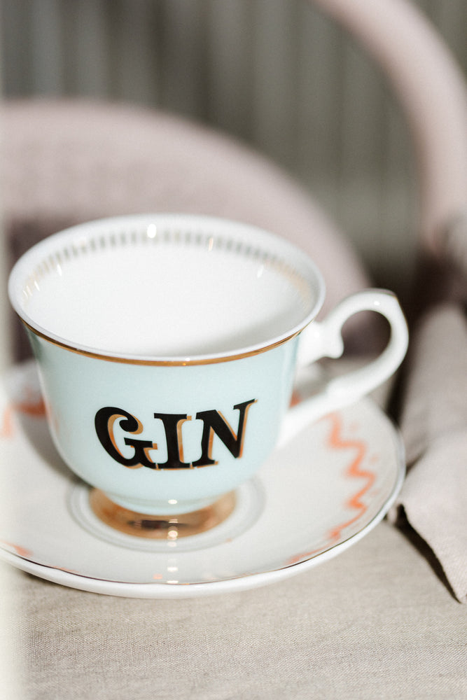Yvonne Ellen Gin Teacup & Saucer