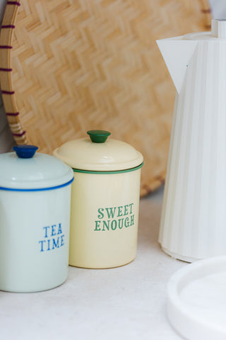 Yvonne Ellen Enamel Storage Tin (Tea)