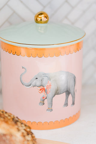 Yvonne Ellen Elephant Biscuit Jar