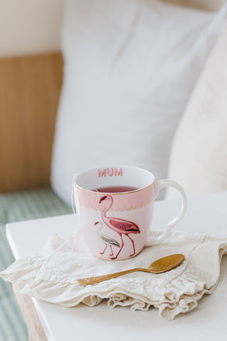 Yvonne Ellen Flamingo Mum Mug (Large)