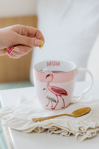 Yvonne Ellen Flamingo Mum Mug (Large)