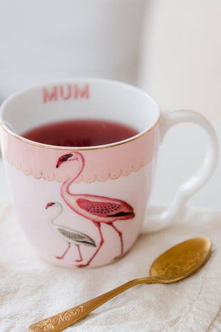 Yvonne Ellen Flamingo Mum Mug (Large)