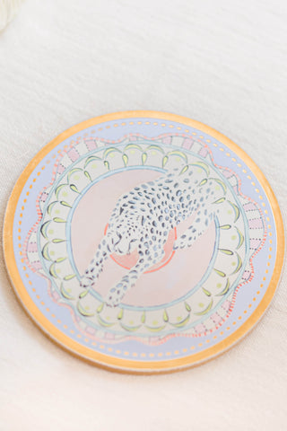 Yvonne Ellen Round Cork Back Coasters (Set of 4)