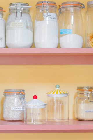 Hello Darlin' Glass Medium Storage Jar