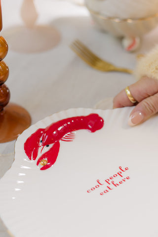 Lobster Shell Serving Platter