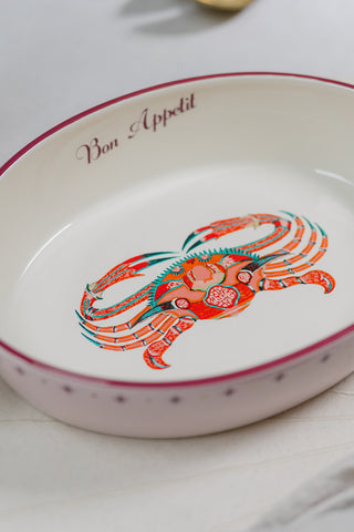 Crab Oval Roaster