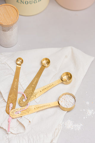 Gold Measuring Spoons